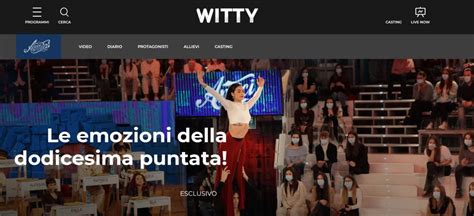 live now witty|witty tv diretta diretta.